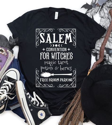 The Influence of Pop Culture on Salem Witch Shirt Designs